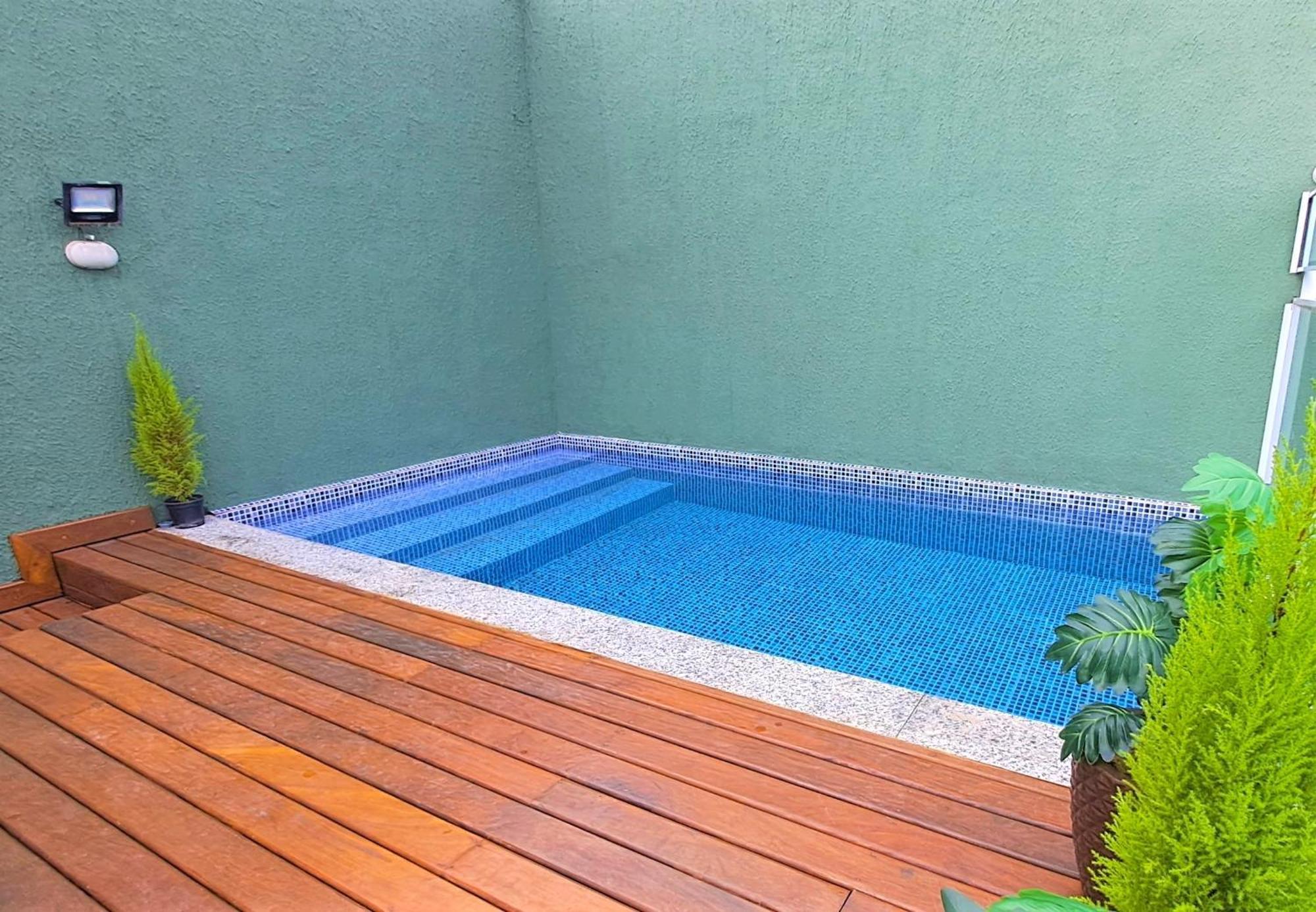 Cobertura Com Piscina - Praia Da Enseada Guarujá Extérieur photo